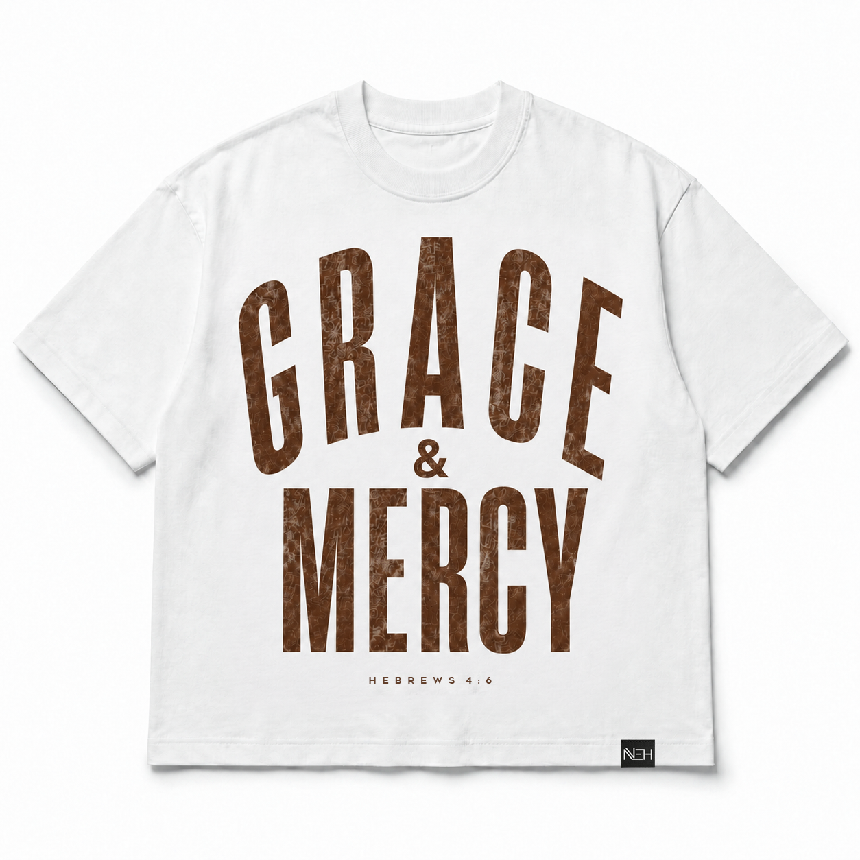 Grace & Mercy Washed Print Tee