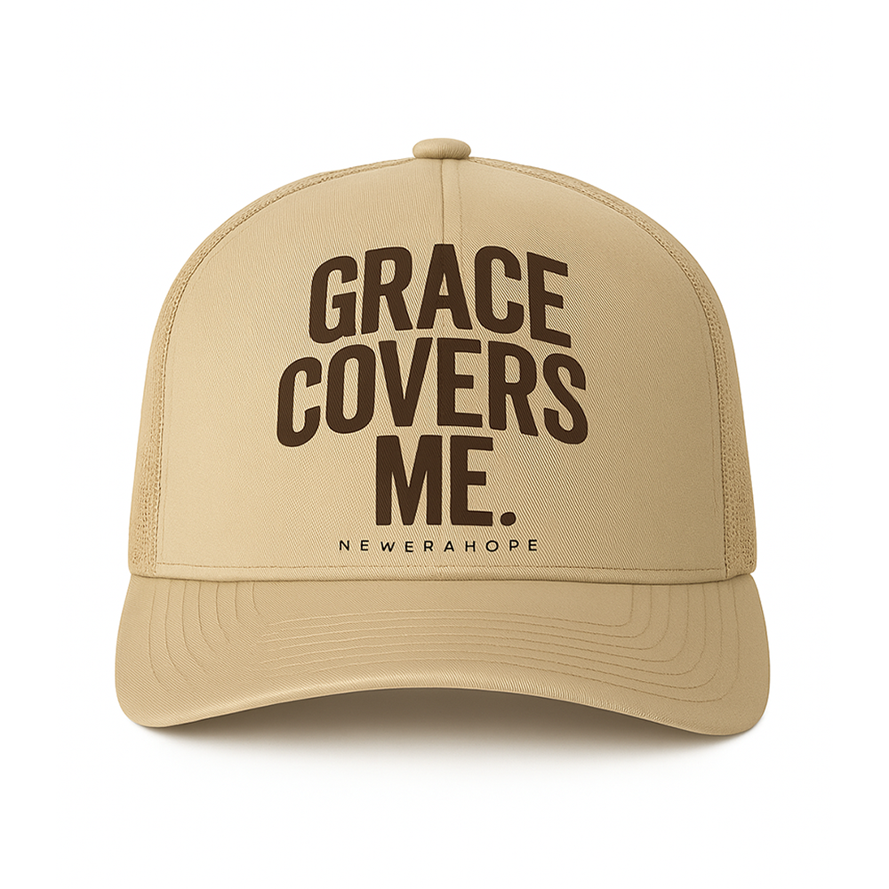 Grace Covered Me - Trucker Hat