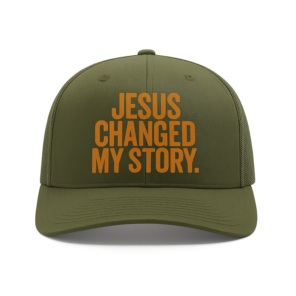 Jesus Changed My Story - Trucker Hat
