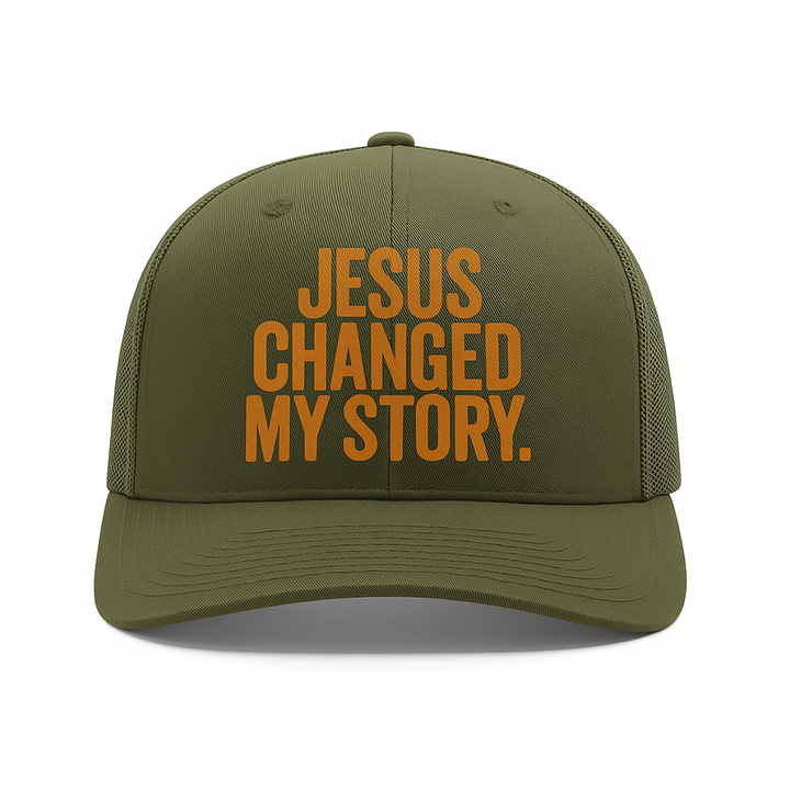 Jesus Changed My Story - Trucker Hat