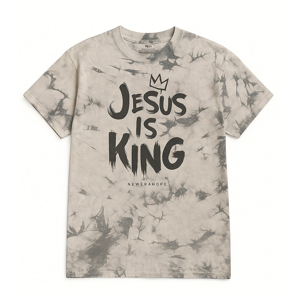 Jesus Is King - Tee (Crystal Washed)