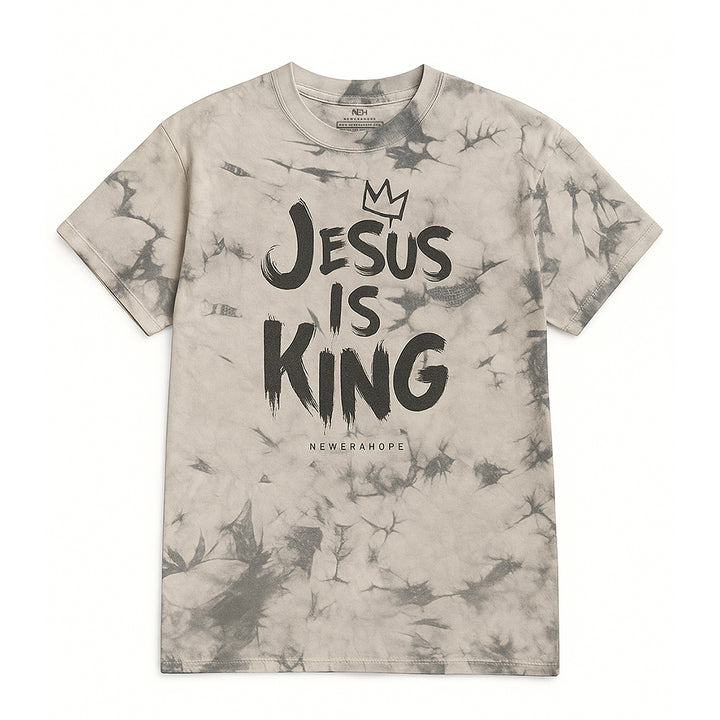 Jesus Is King - Tee (Crystal Washed)