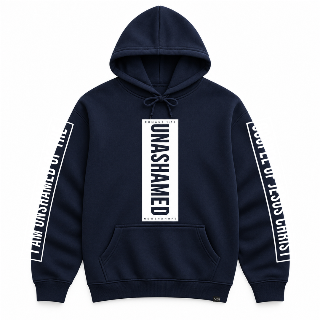 Unashamed - Classic Hoodie Navy