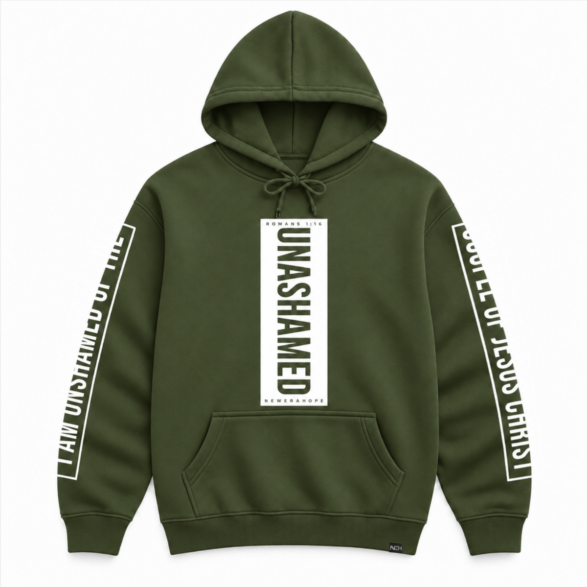 Unashamed - Classic Hoodie Olive