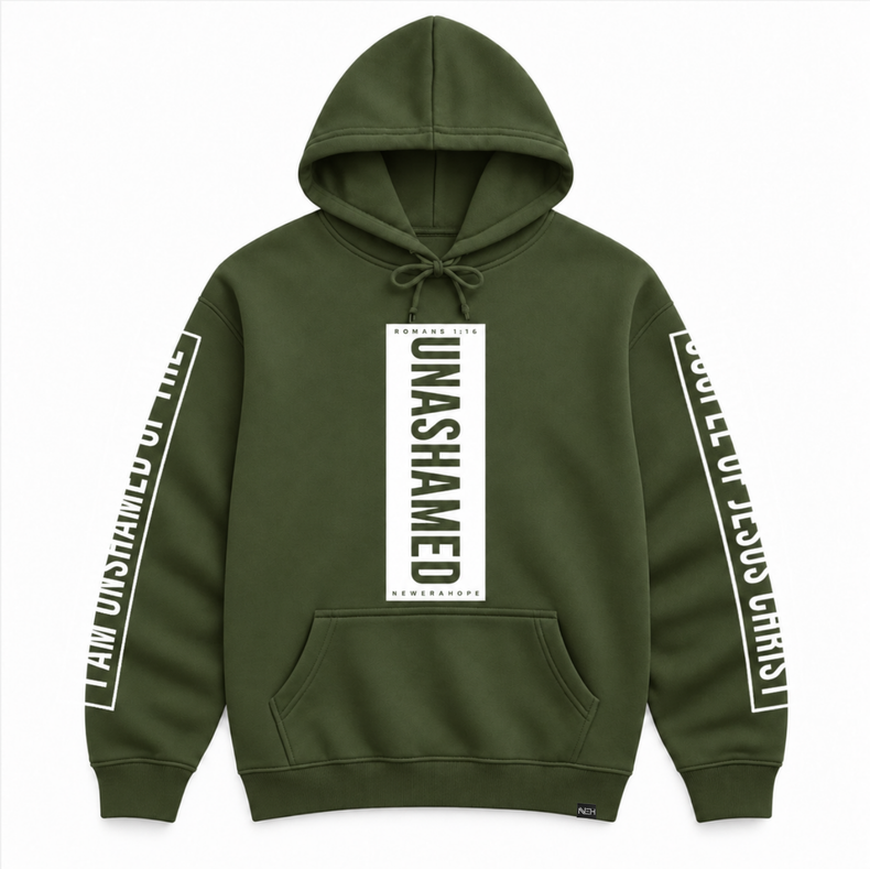 Unashamed - Classic Hoodie Olive