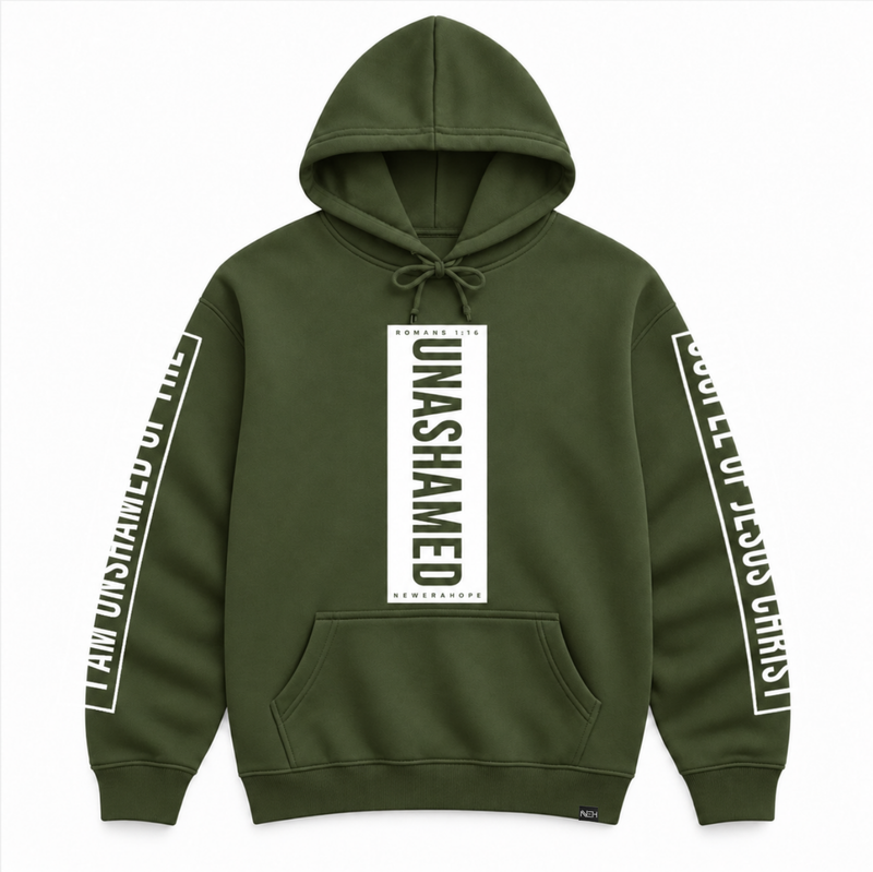Unashamed - Classic Hoodie Olive