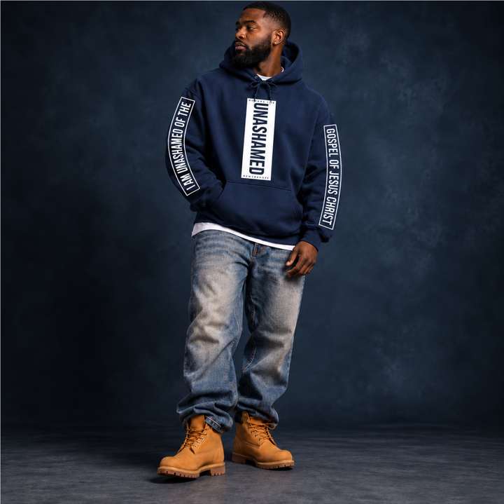 Unashamed - Classic Hoodie Navy