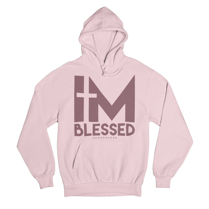 I'm Blessed Hoodie - Pink
