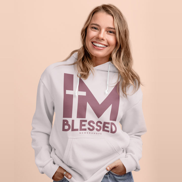 I'm Blessed Hoodie - Pink