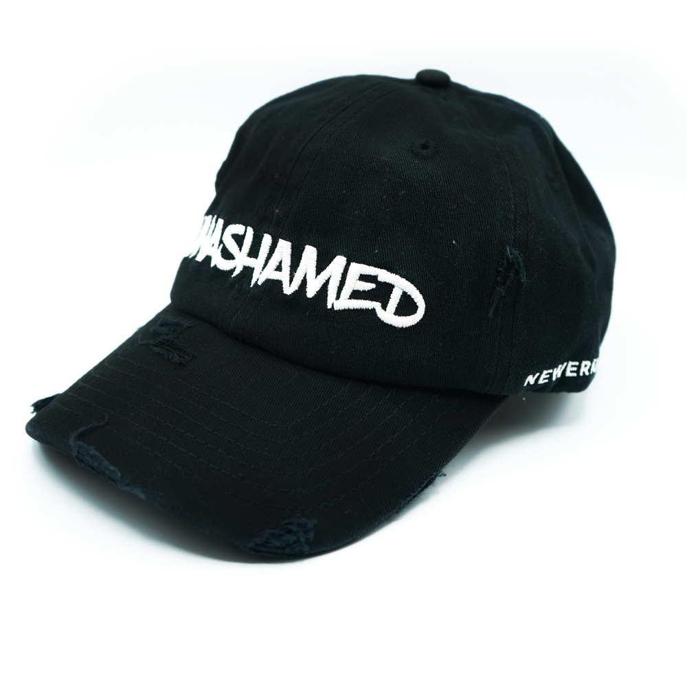 Unashamed Hat - Distressed Black